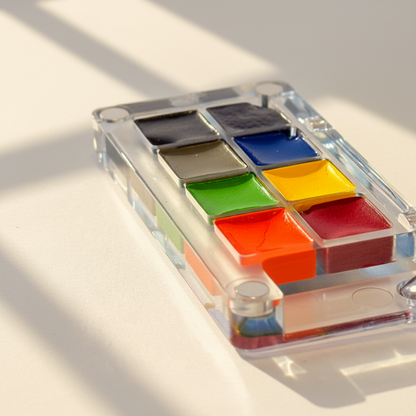 Nobel Watercolour Keychain Palette - Primary