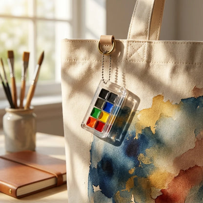 Nobel Watercolour Keychain Palette - Primary