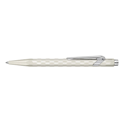 Caran d'Ache Alpine Frost 849™ Ballpoint Pen - White (black ink)