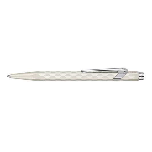 Caran d'Ache Alpine Frost 849™ Ballpoint Pen - White (black ink)