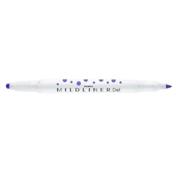 Lot de 10 surligneurs double pointe Zebra Mildliner DOT