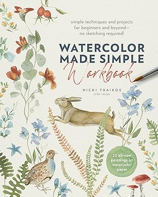 Watercolor Made Simple Workbook by Nicki Traikos
