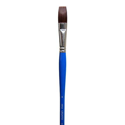 Opus Legato Acrylic Brushes - Flat