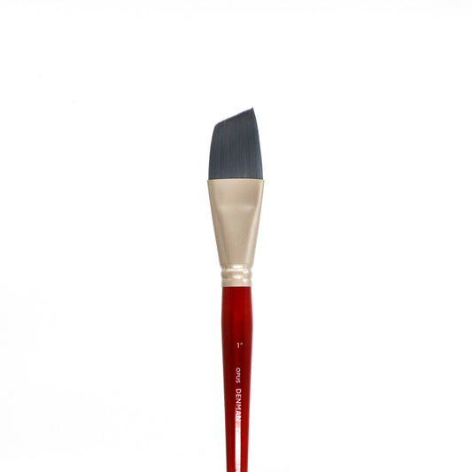 Opus Denman Acrylic Brushes Short Handle - Angle