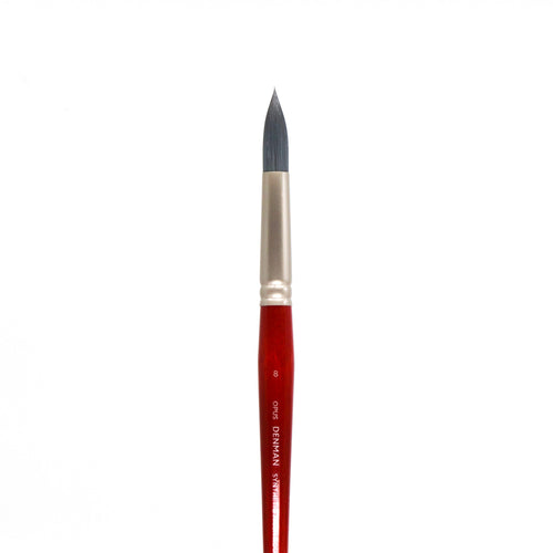 Opus Denman Acrylic Brushes Short Handle - Round