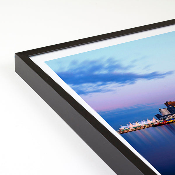 Opus Metal Exhibition Frames (Reg Glass) - Black