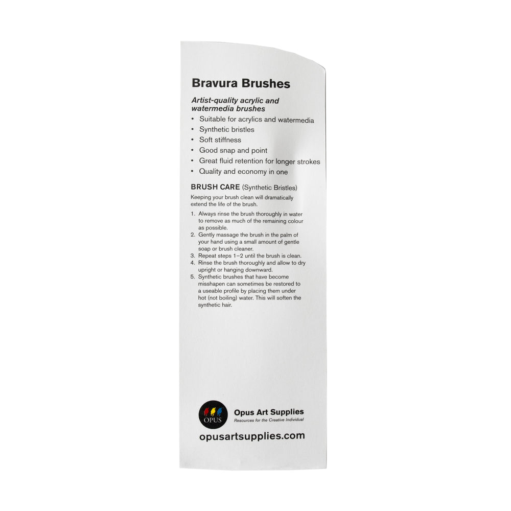 Opus Bravura Acrylic Brush Assorted Set of 5