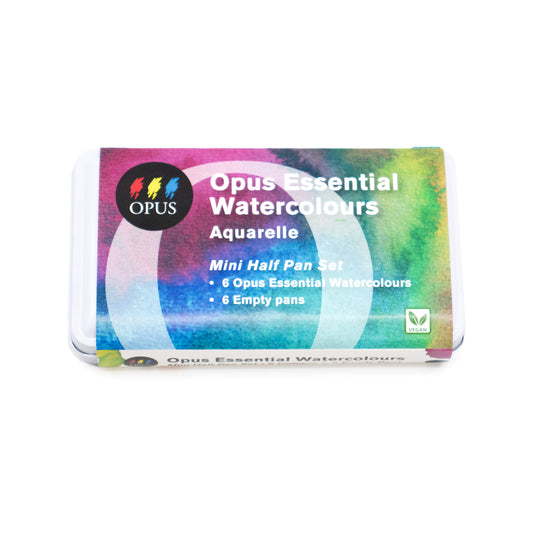 Opus Essential Watercolours Mini Tin Set of 6