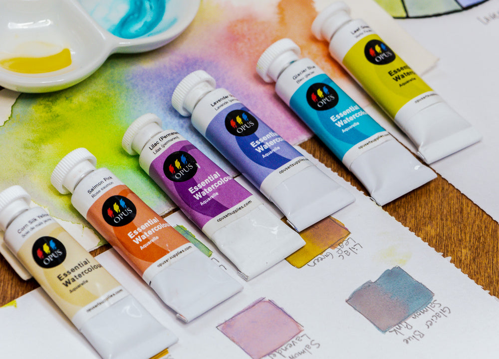 Opus Essential Colours: Acrylic Colours, Watercolours, Oil Colours ...