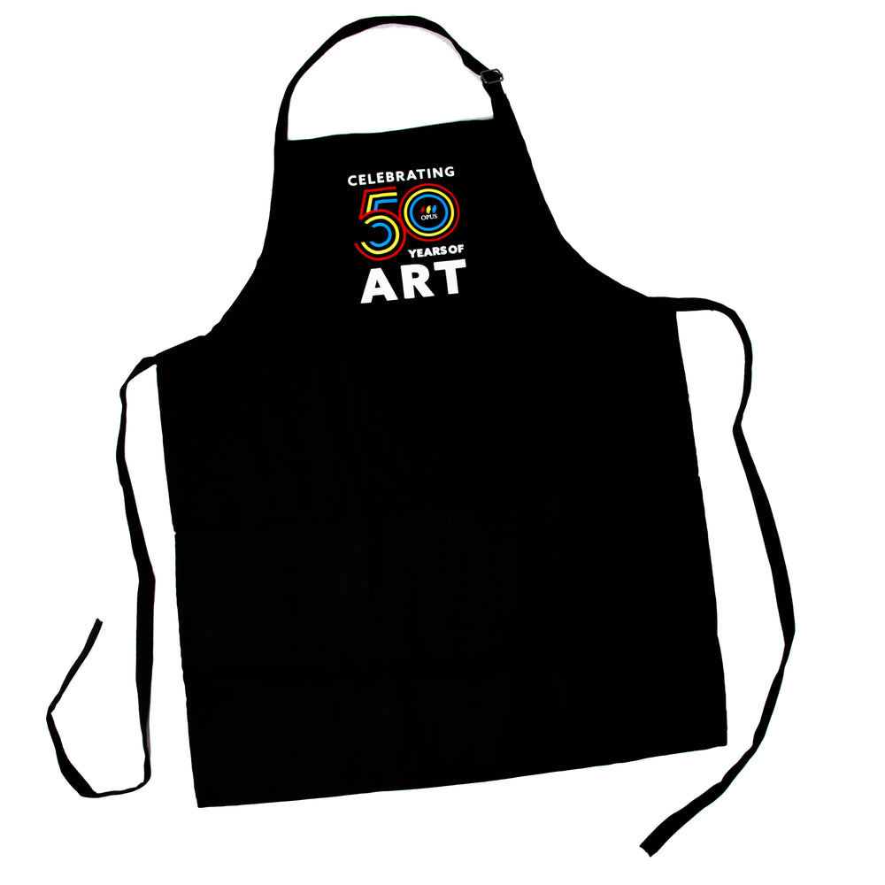 Opus 50th Anniversary Artist Apron Black - One Size