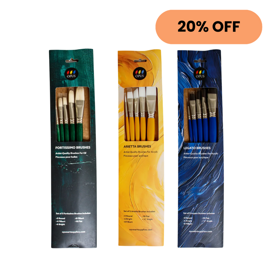 da Vinci COLINEO 4037 Acrylic & Oil Brush Set of 3