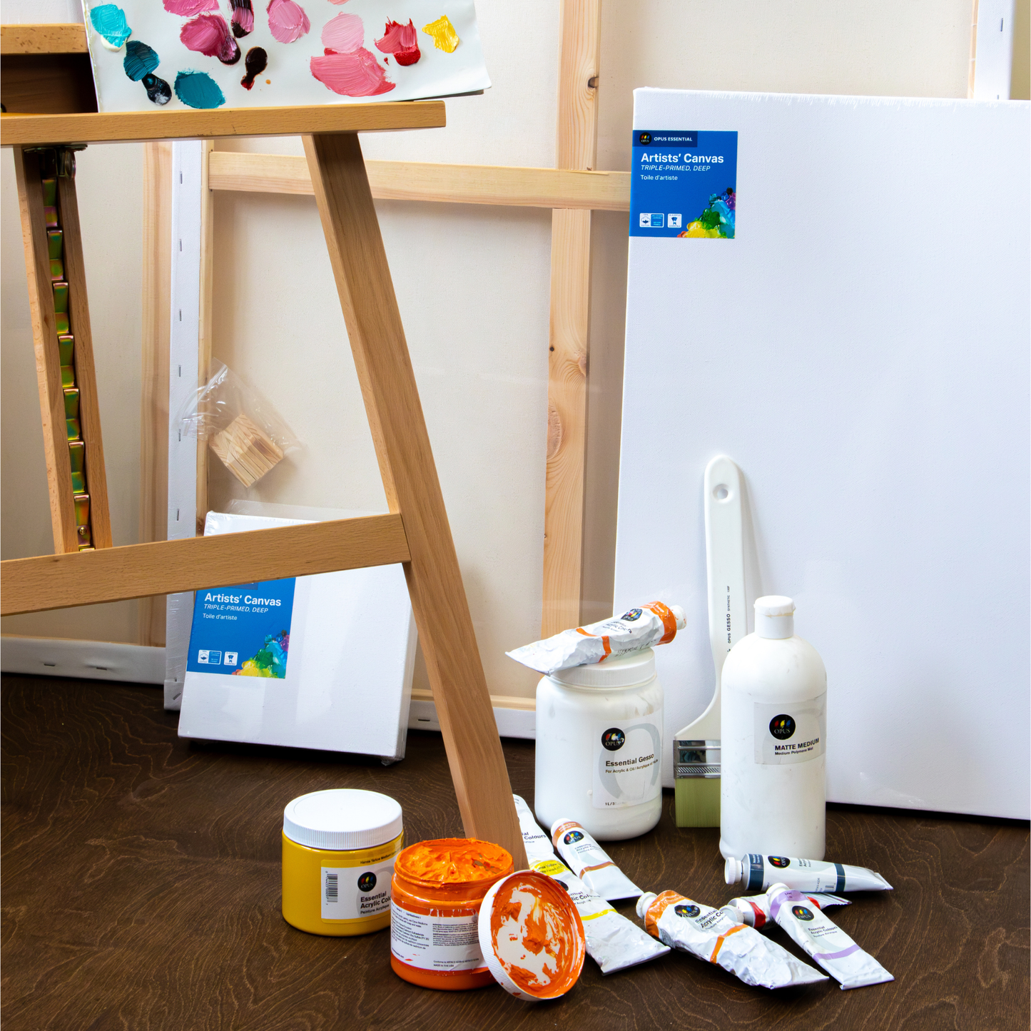 Opus Essential Artists’ Canvas - Triple-Primed Deep - Lifestyle
