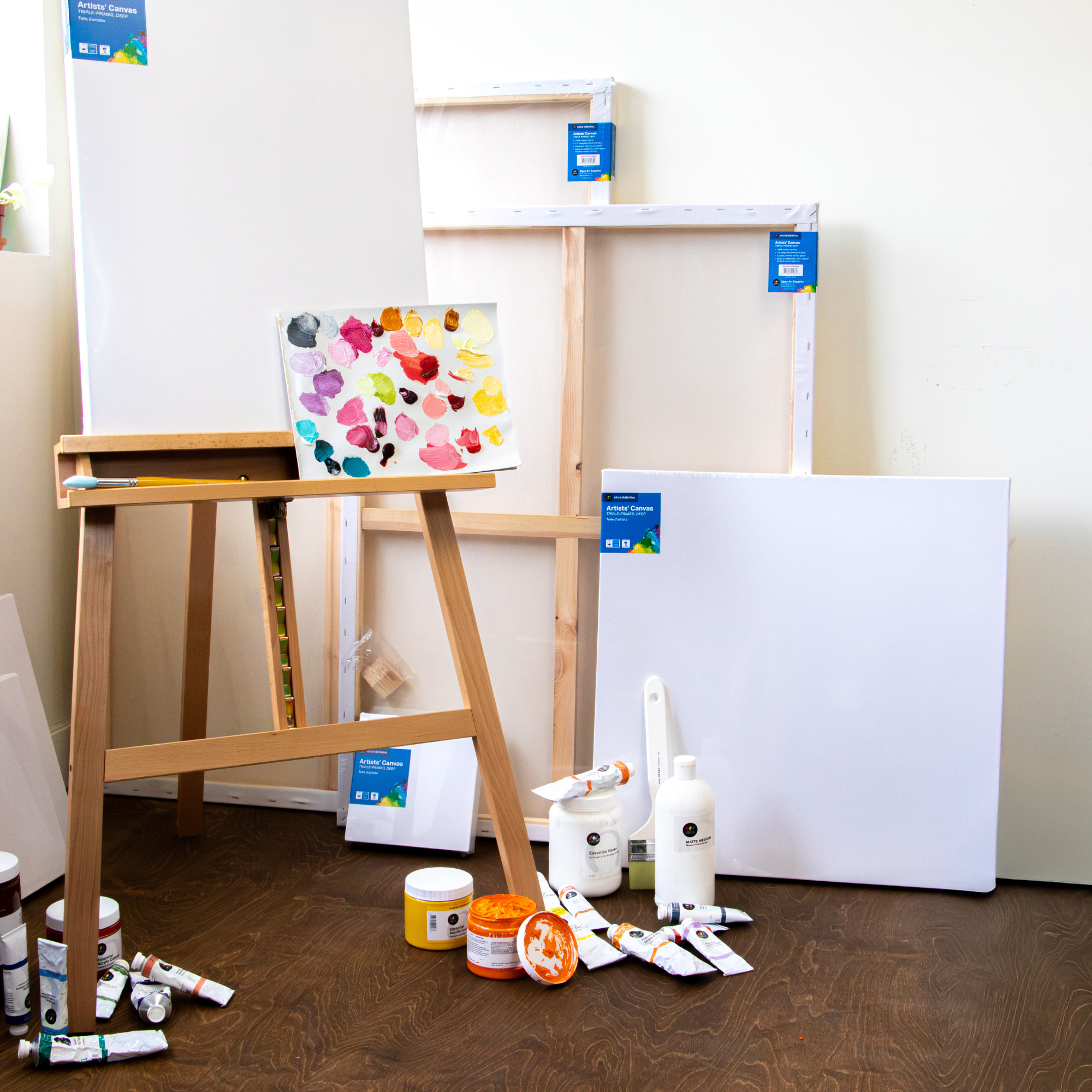 Opus Essential Artists’ Canvas - Triple-Primed Deep - Lifestyle