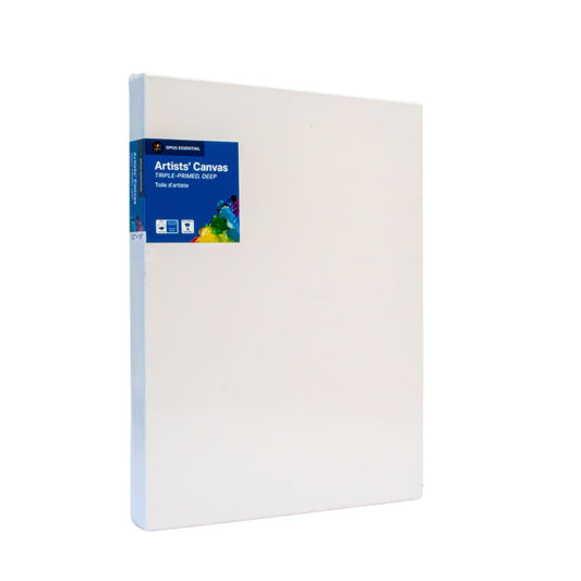 Opus Essential Artists’ Canvas - Triple-Primed Deep - 12"x 16"