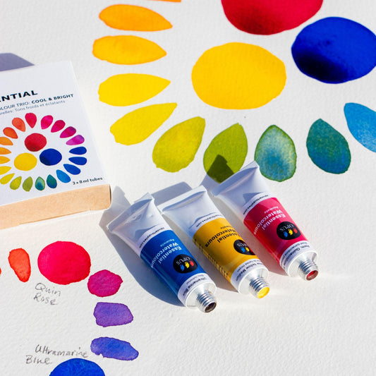 Opus Essential Watercolour Trio - Cool & Bright