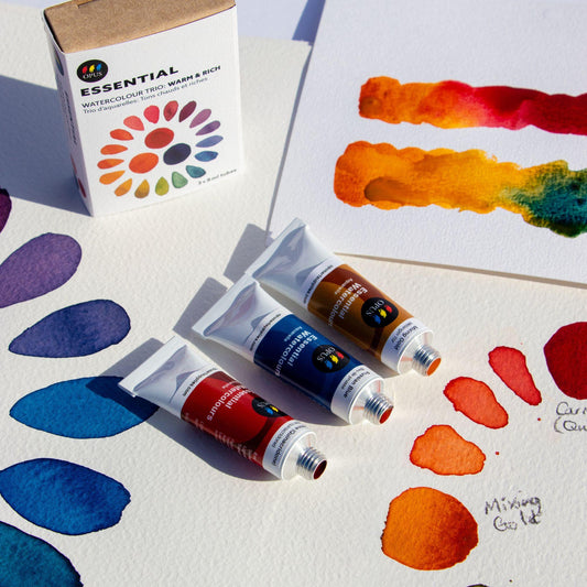 Opus Essential Watercolour Trio - Warm & Rich
