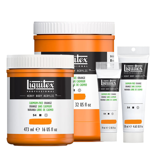 Liquitex Professional Heavy Body Acrylics - Orange