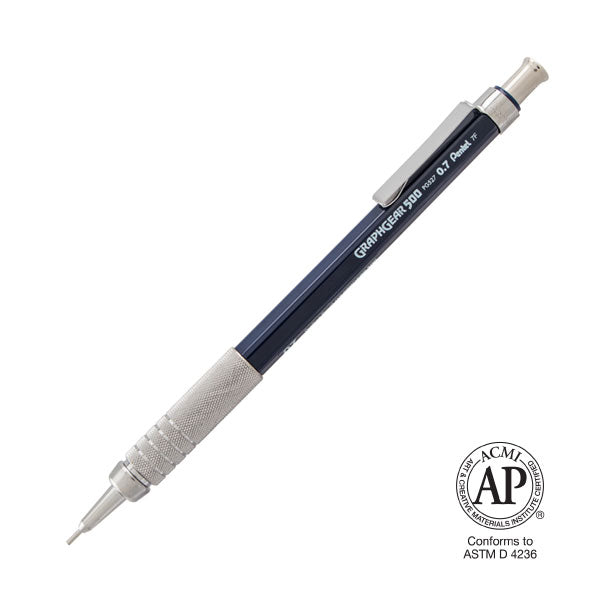 GraphGear 500 Mechanical Drafting Pencil - Blue 0.7mm