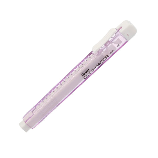 Pentel CLIC ERASER Retractable Eraser - Violet Barrel