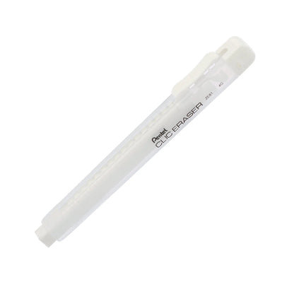 Pentel CLIC ERASER Retractable Eraser - White Barrel