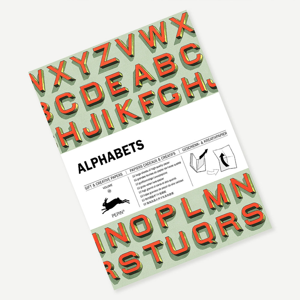Pepin Press Gift & Creative Paper - Alphabets