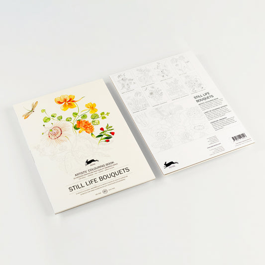 Pepin Press Artists' Colouring Book - Floral Images
