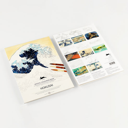 Pepin Press Artists' Colouring Book - Hokusai Design