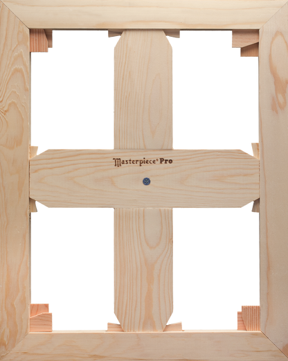 Masterpiece Monet Pro Muir Pre-Stretched Canvas (12oz, 4x Premium Acrylic Primed Linen, Deep)