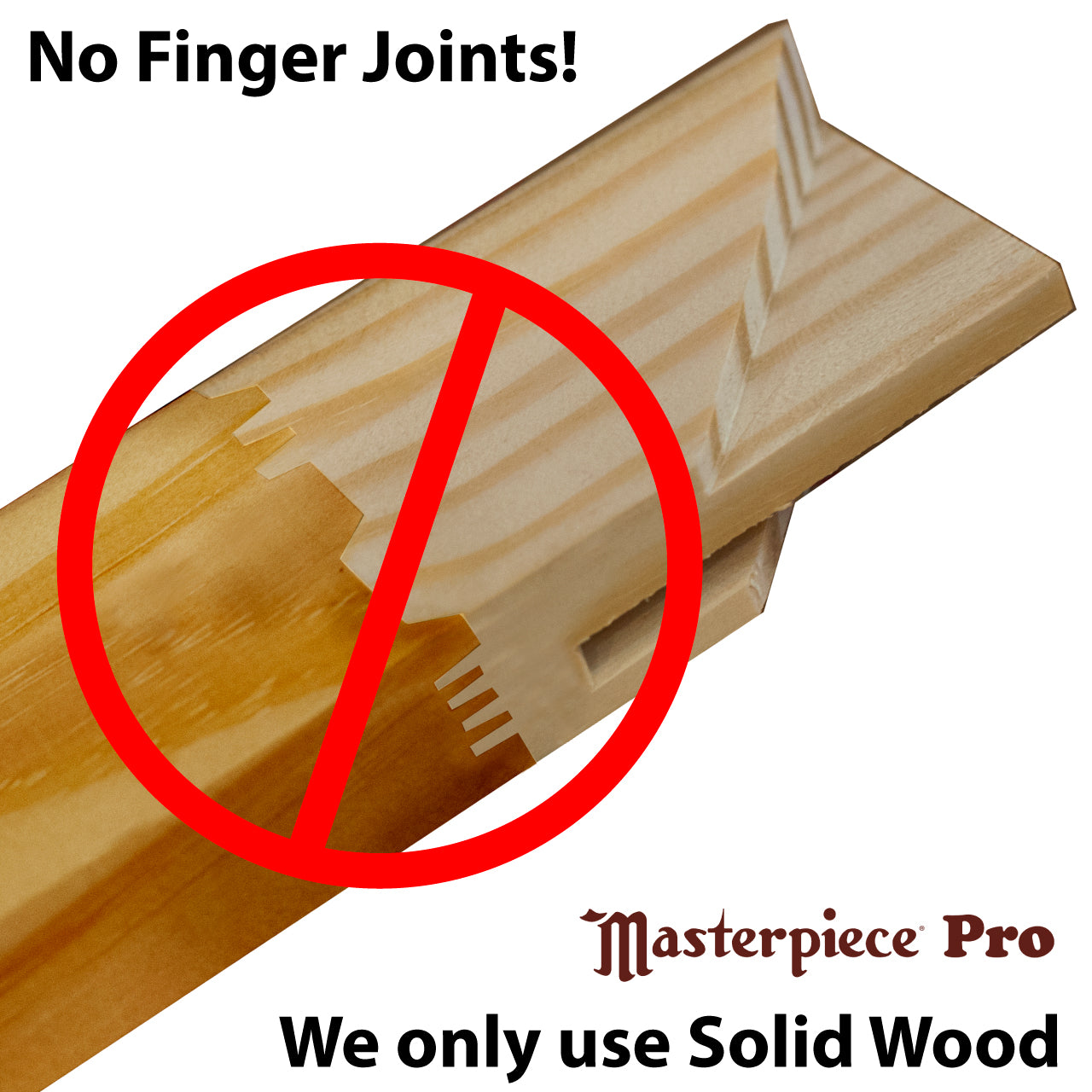 Masterpiece Classic Utopia Pre-Stretched Canvas (3/4" Slim, Smooth)