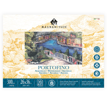 Magnani Portofino Watercolour Blocks Hot Pressed - 300gsm