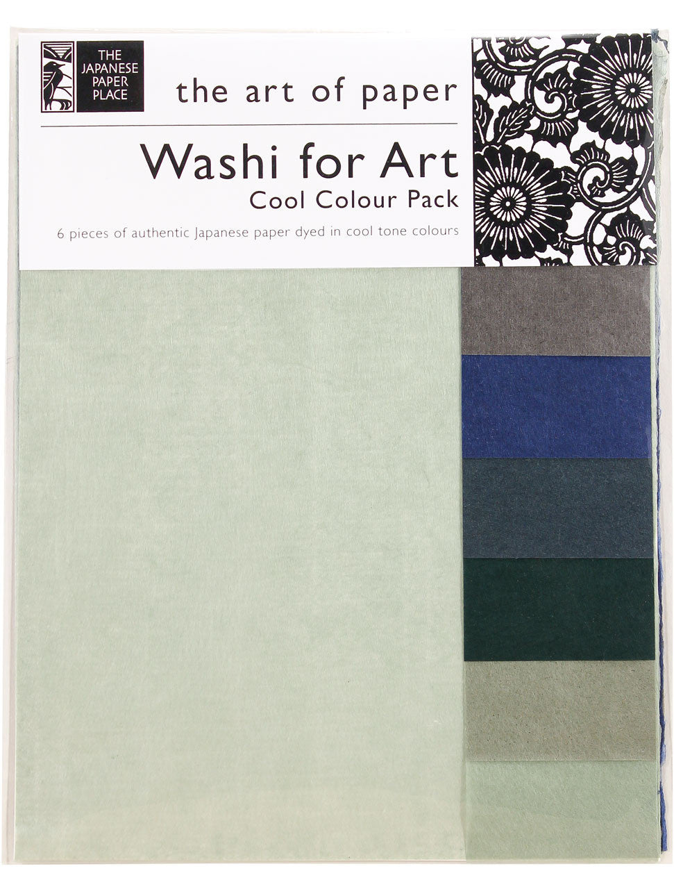 Japanese Paper Place Washi for Art - Cool Colour Pack