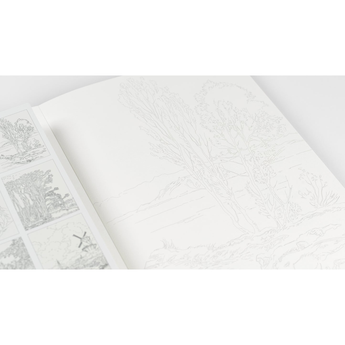 Pepin Press Artists' Colouring Book - Landscape