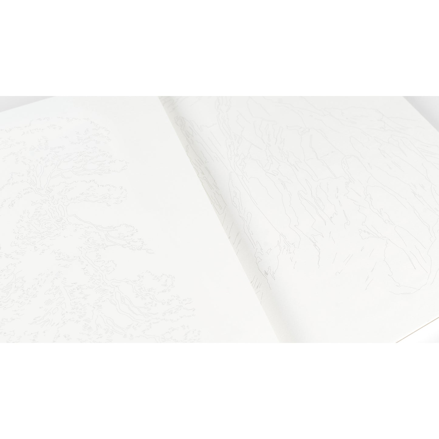 Pepin Press Artists' Colouring Book - Landscape