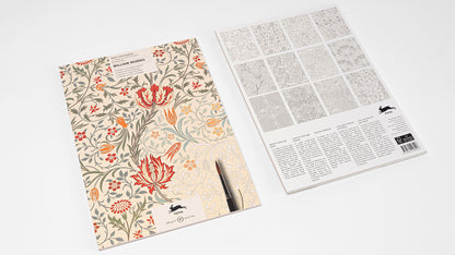 Livre de coloriage d'artistes Pepin Press - William Morris
