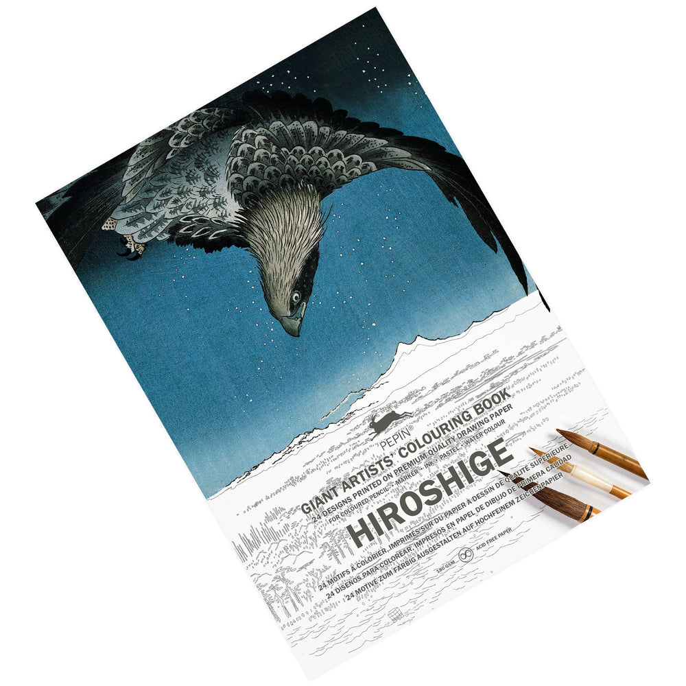 Pepin Press Giant Artists' Colouring Book - Hiroshige