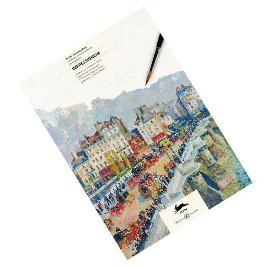 Pepin Press Artists' Colouring Book - Impressionism