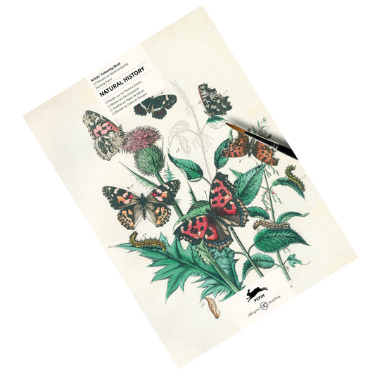 Pepin Press Artists' Colouring Book - Natural History