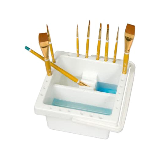Brush Cleaning Basin - Square