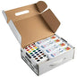 Prang Semi-Moist Oval Pan Watercolor Master Pack - 24 Sets & 12 Refills
