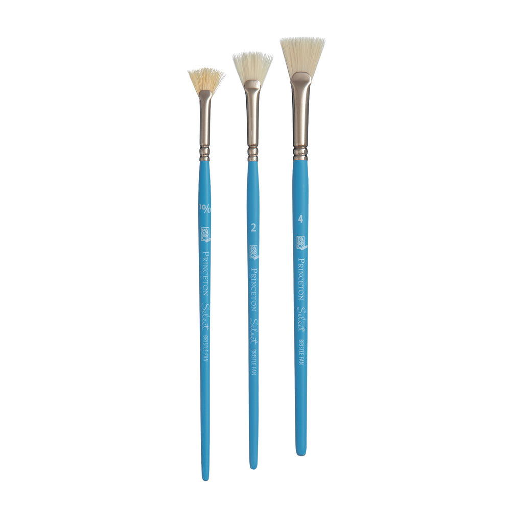 Princeton Select Artiste Series 3750 Brushes - Bristle Fan