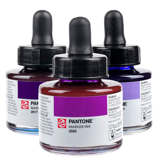 Talens | Pantone Marker Ink Bottles - Purple
