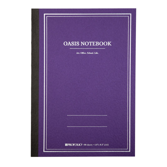 Itoya Profolio Oasis Notebook - Purple