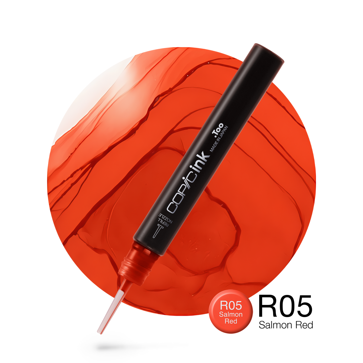 Copic Ink refill 12ml – R05 Salmon Red