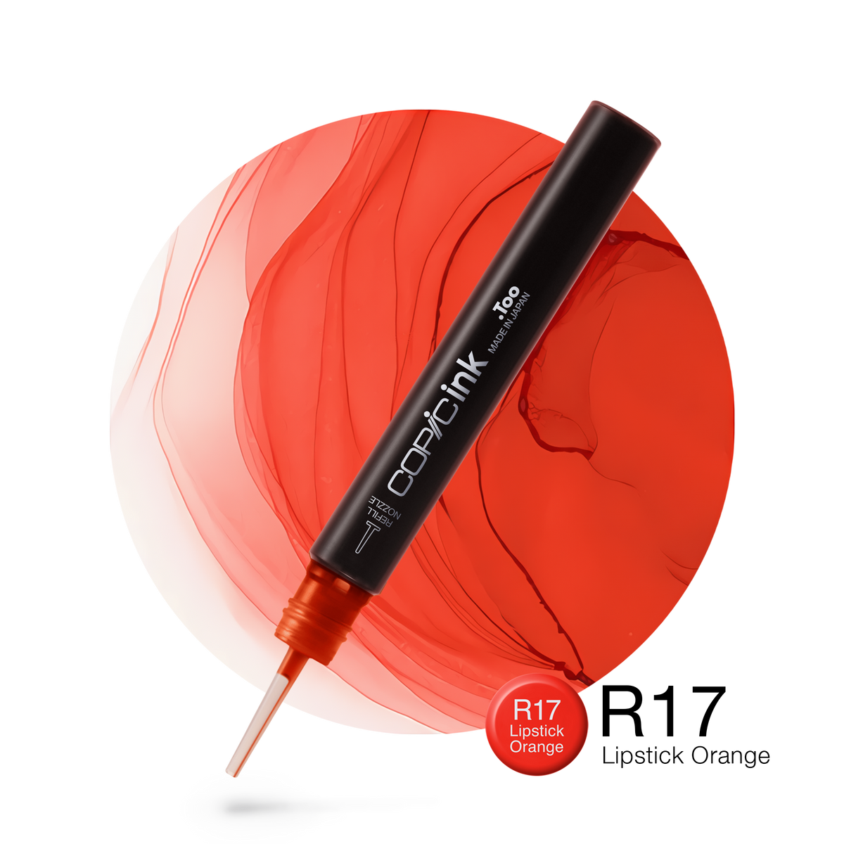 Copic Ink refill 12ml – R17 Lipstick Orange