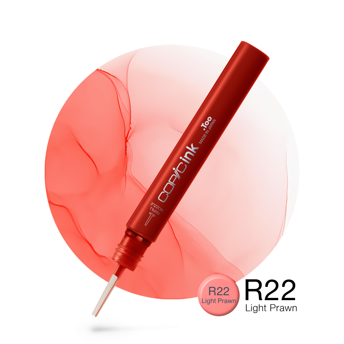 Copic Ink refill 12ml – R22 Light Prawn