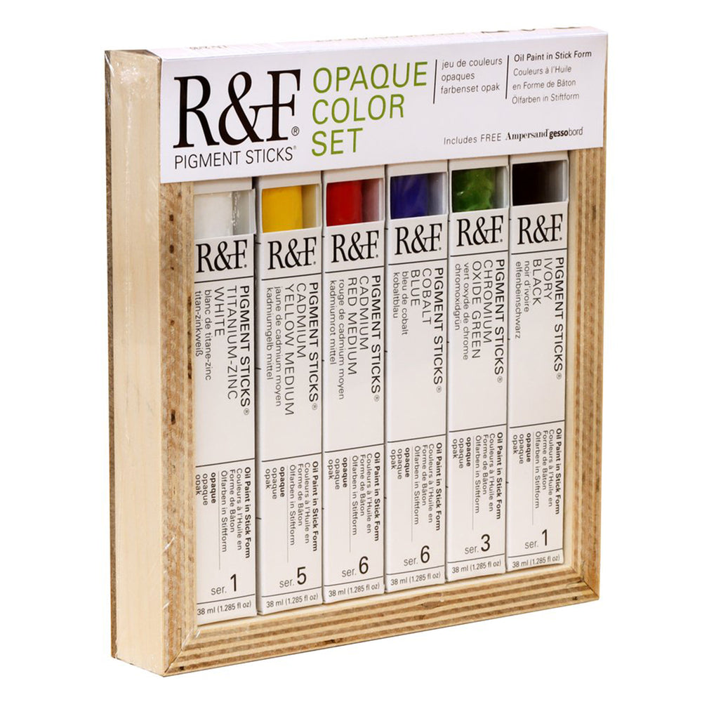 R&F Pigment Sticks Opaque Color Set of 6