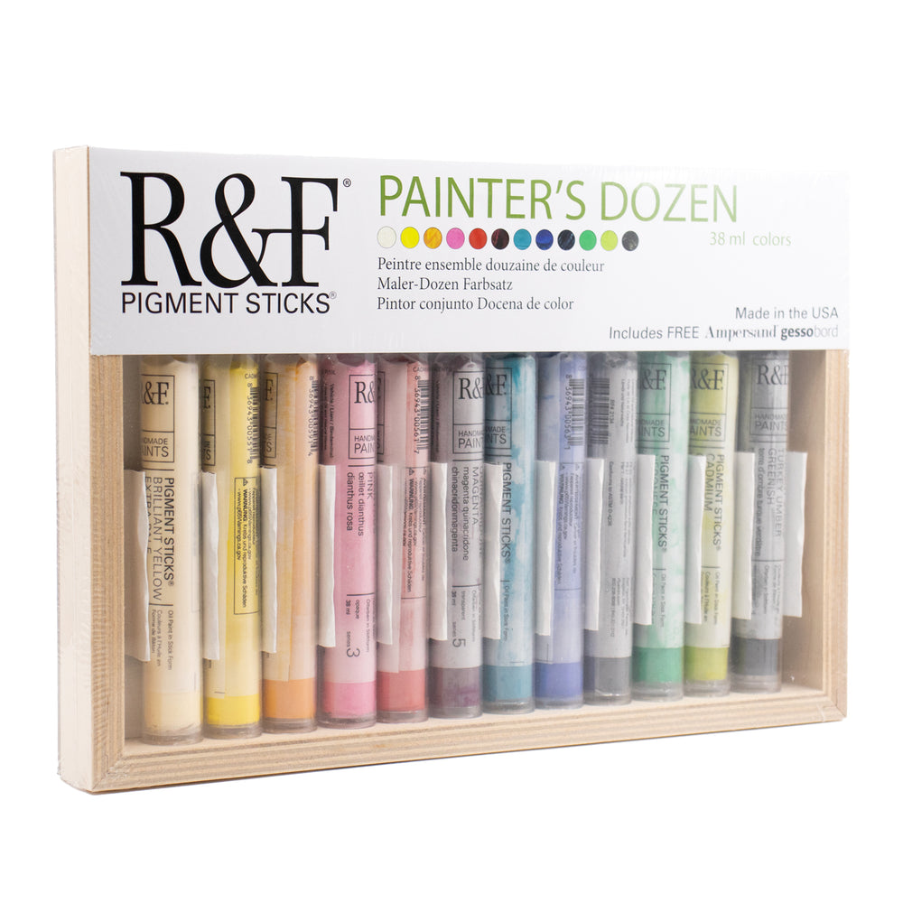 R&F Pigment Sticks Painter's Dozen Set #1
