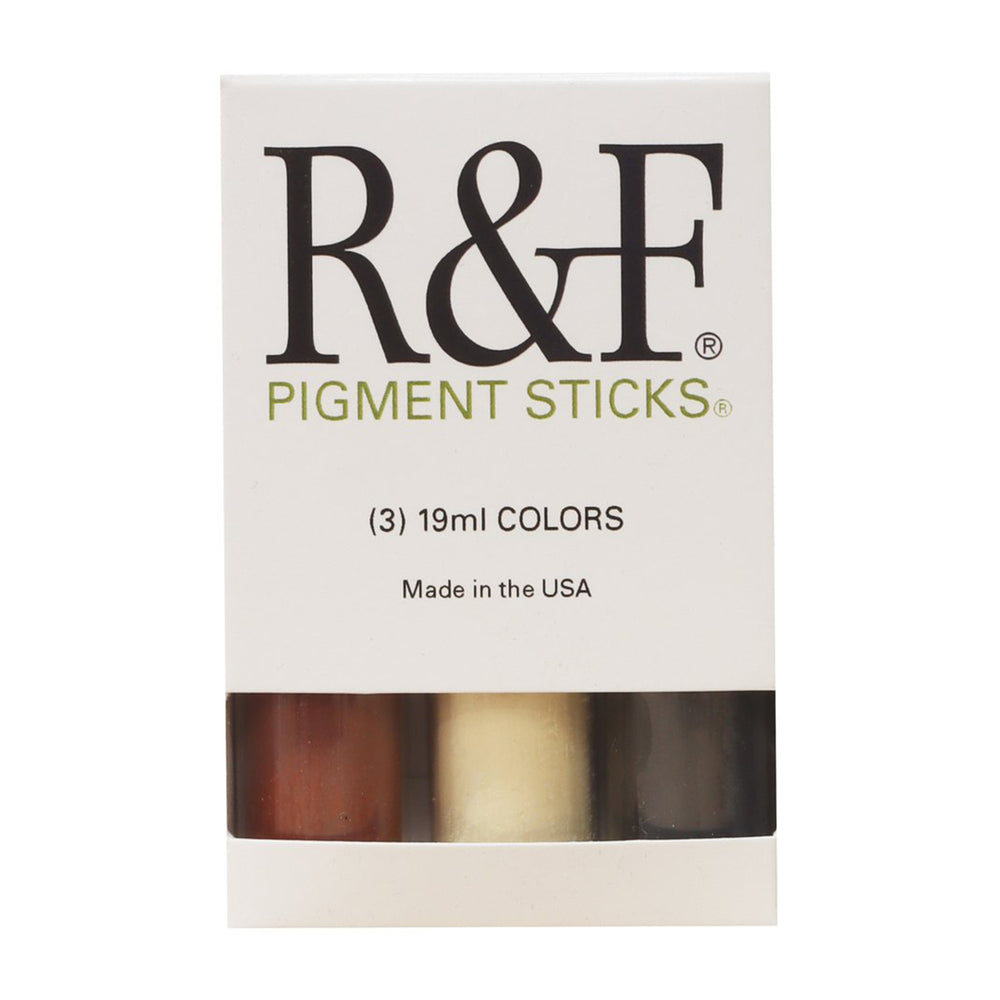 R&F Pigment Sticks Beginner Set of 3