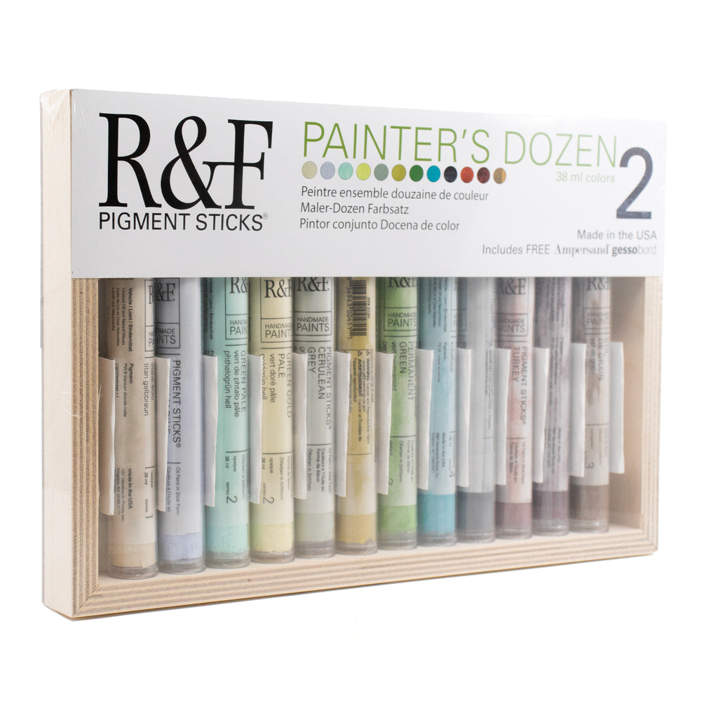 R&F Pigment Sticks Painter's Dozen Set #2