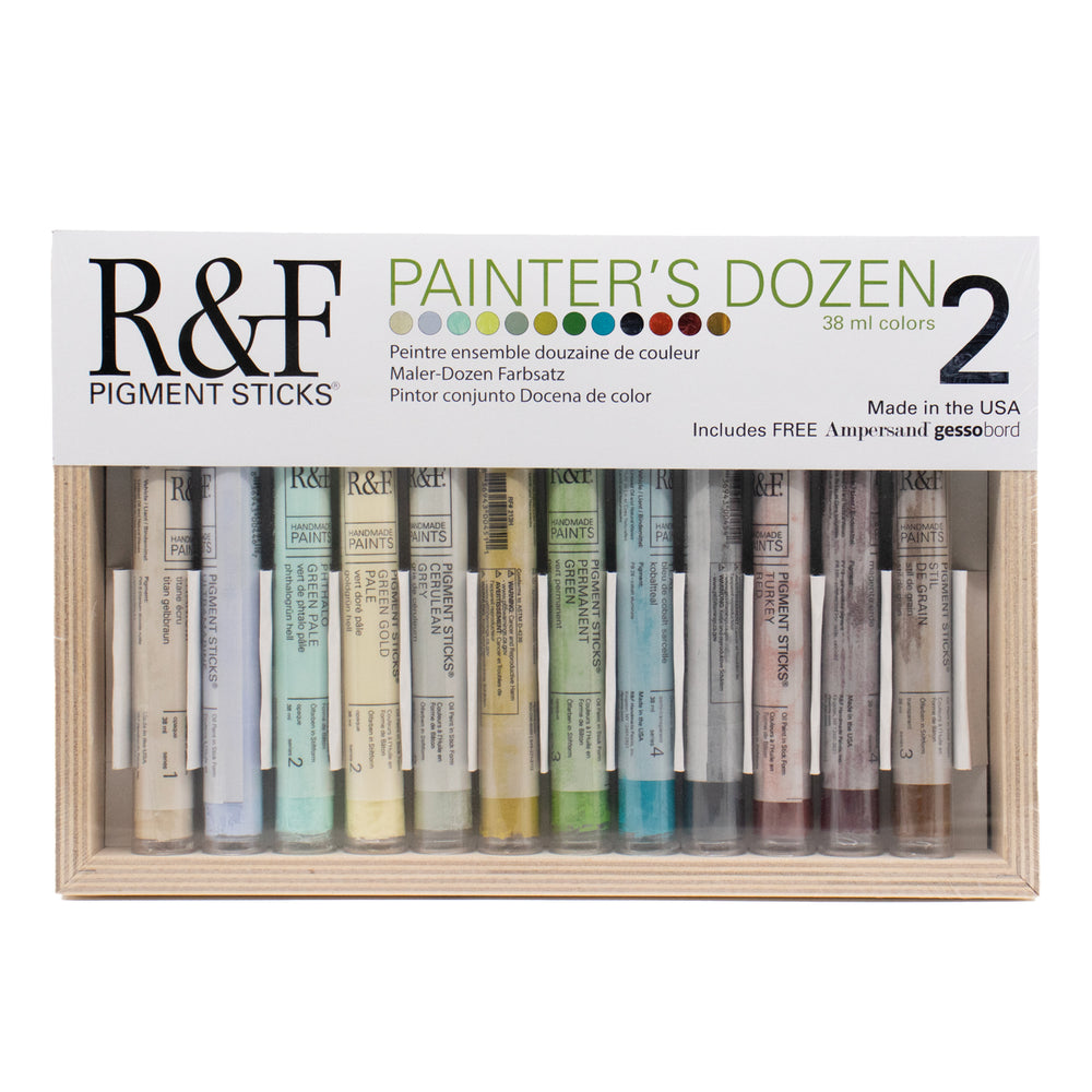 R&F Pigment Sticks Painter's Dozen Set #2